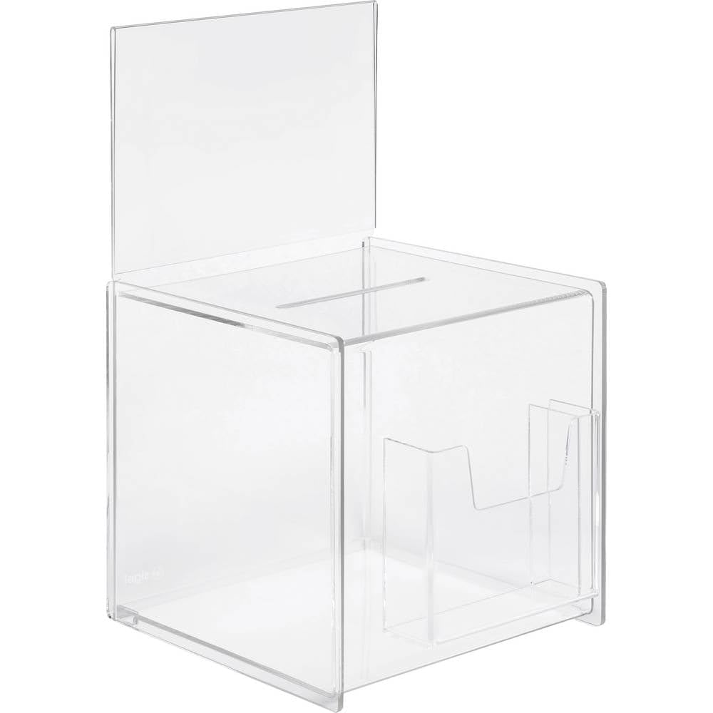 sigel-spendenbox-losbox-aus-acryl-mit-a4-einstecktafel image 8
