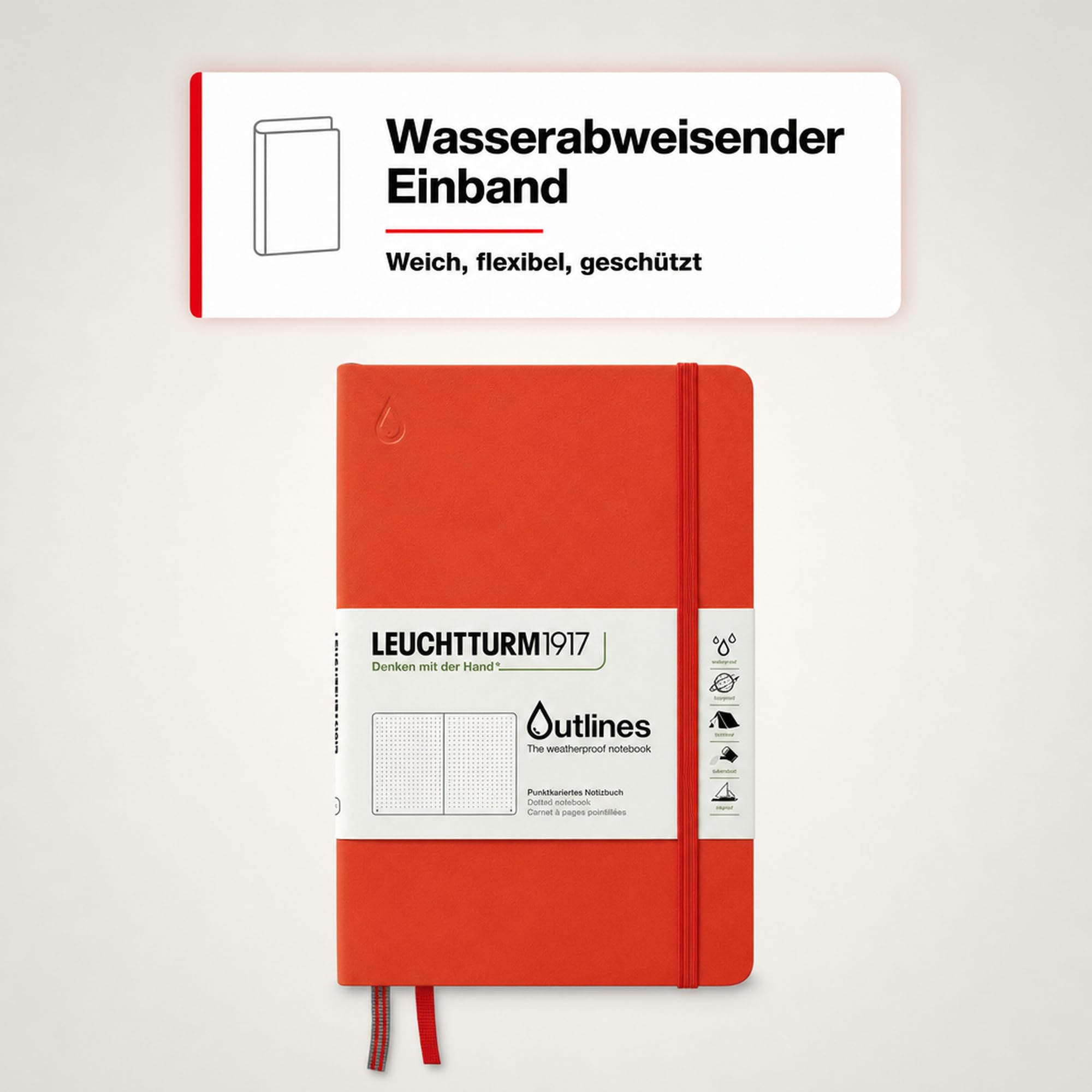 leuchtturm1917-outlines-notizbuch-b6-dotted-seekartenpapier-signal-orange image 8