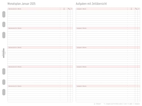 chronoplan-50285-kalendereinlage-2025-monatsplan-a5-wei image 7
