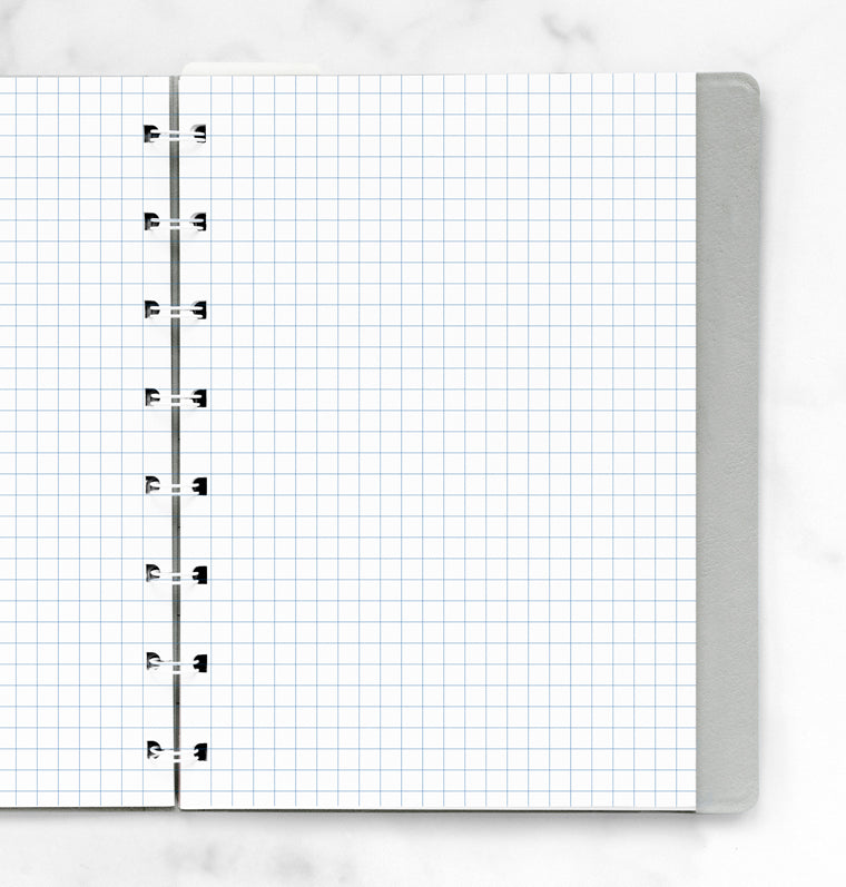 filofax-notebook-a5-refill-karierte-einlagen-f-r-nachf-llbare-notizb-cher image 2