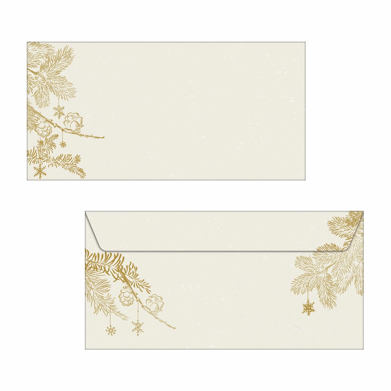sigel-weihnachtsbriefpapier-golden-christmas-a4-100-blatt image 6