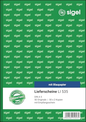 sigel-li535-lieferscheinbuch-a5-mit-empfangsschein-3x50-blatt image 8