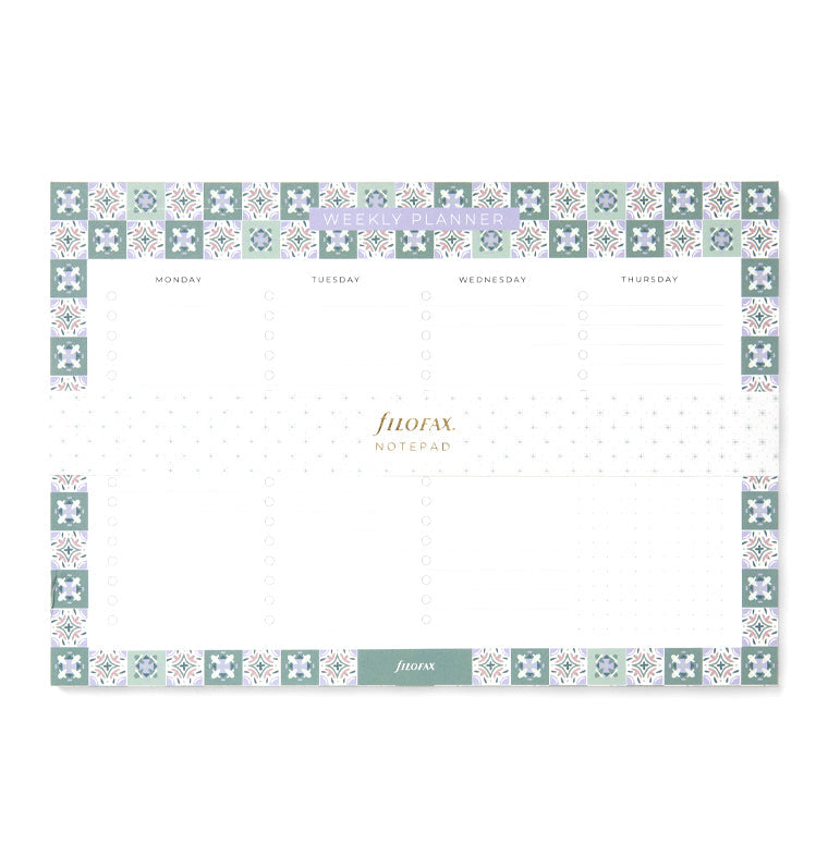 filofax-mediterranean-wochen-planer-notizblock-mit-magnet-60-blatt image 4