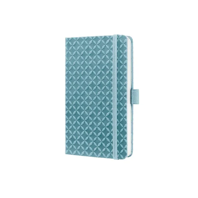 sigel-notizbuch-jolie-a6-liniert-tagebuch-blau-hardcover image 1