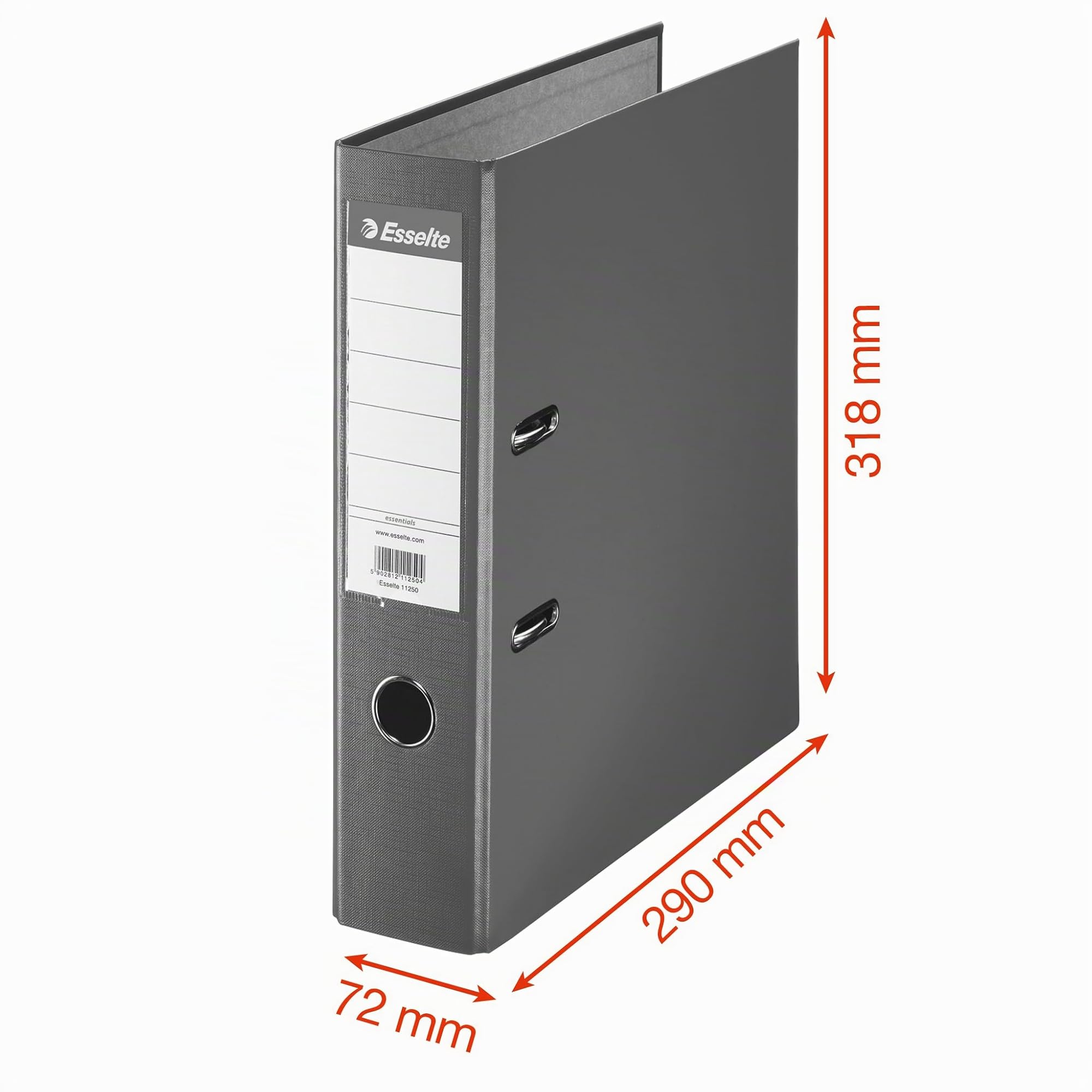esselte-ordner-a4-10er-pack-farblich-sortiert-7-5-cm-r-cken-kunststoff-624177 image 4