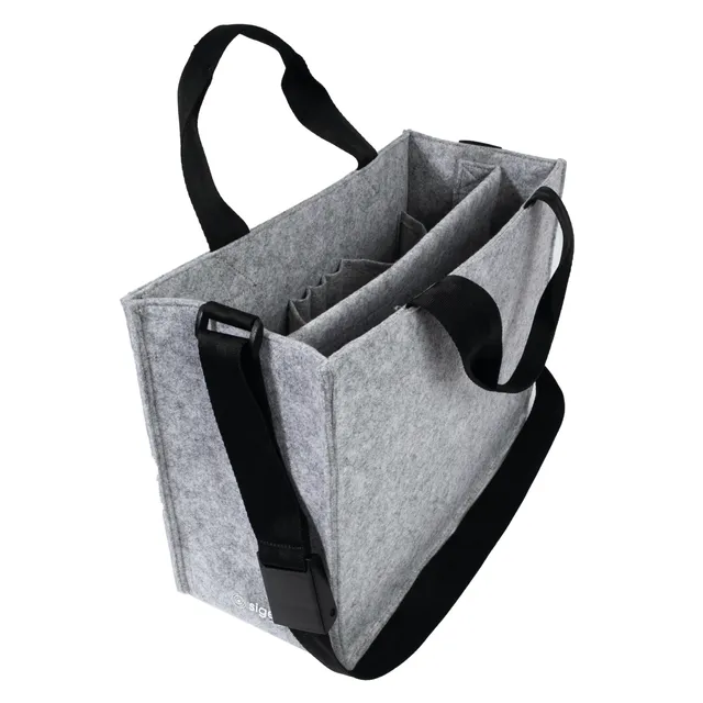 sigel-desk-sharing-bag-classic-hellgrau-medium-laptop-bis-15-4-zoll image 1