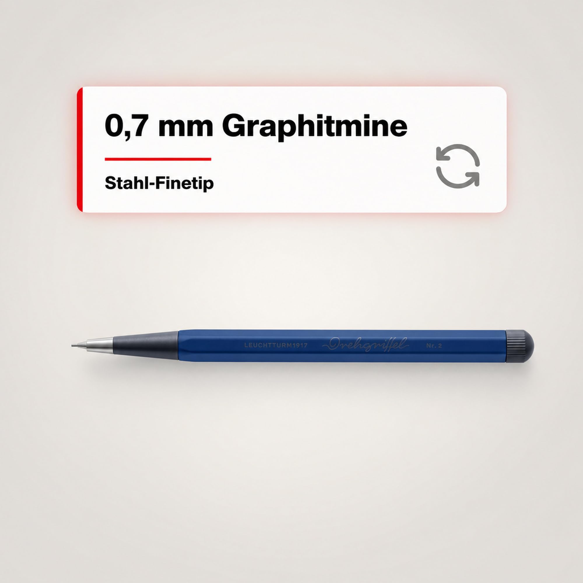 leuchtturm1917-drehgriffel-nr-2-druckbleistift-0-7-mm-drehmechanik-metall image 4