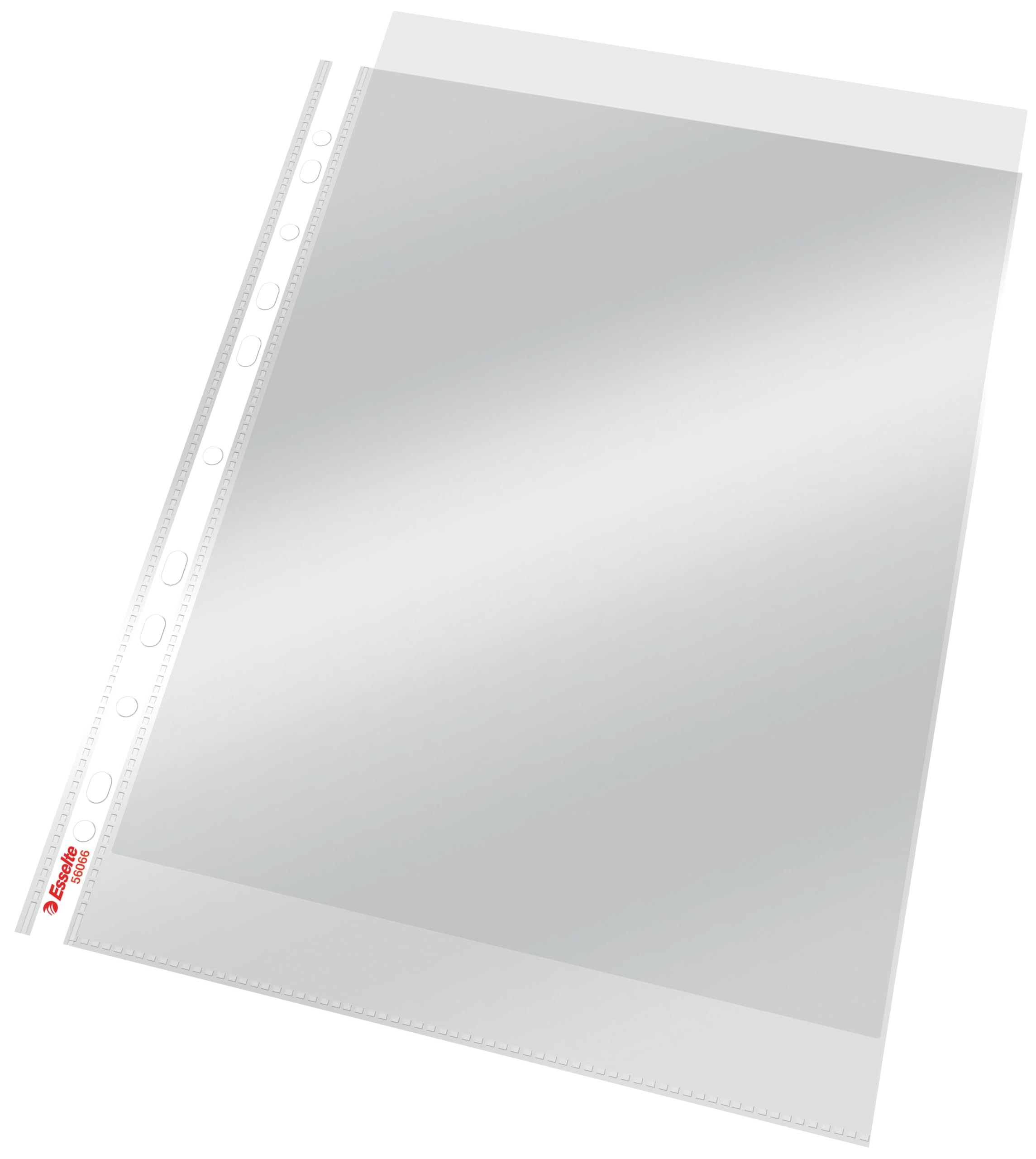 esselte-standard-prospekth-llen-set-a4-100-st-ck-gl-nzend-0-055-mm image 1