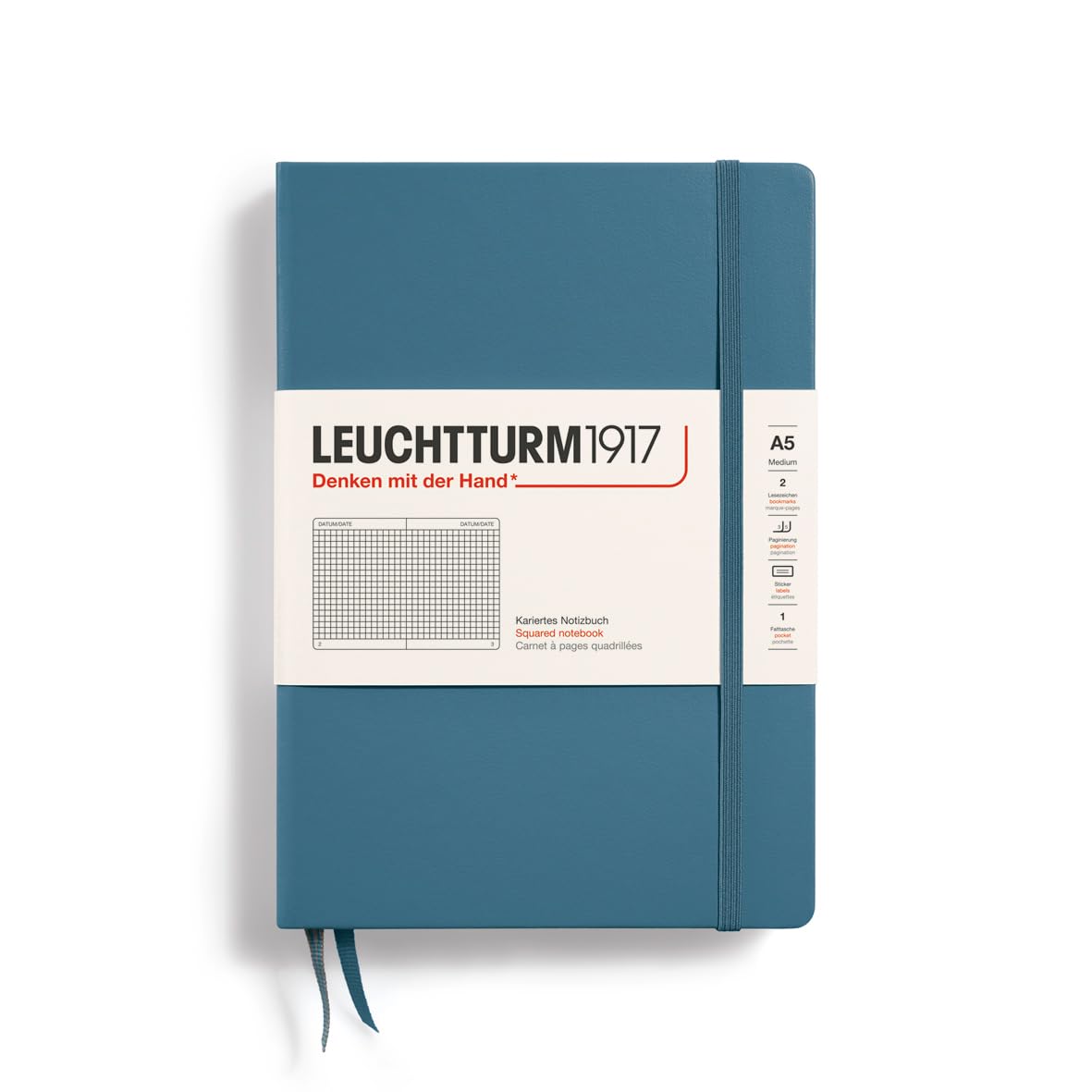 leuchtturm1917-notizbuch-medium-a5-hardcover-dotted-rising-sun-363387 image 6