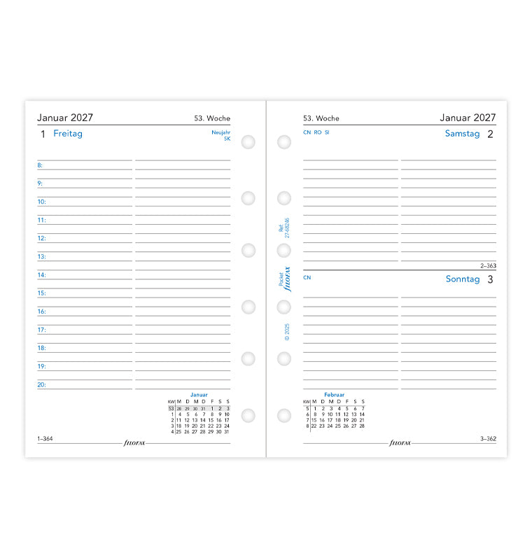 filofax-kalendereinlage-pocket-2027-1-tag-1-seite-deutsch image 4
