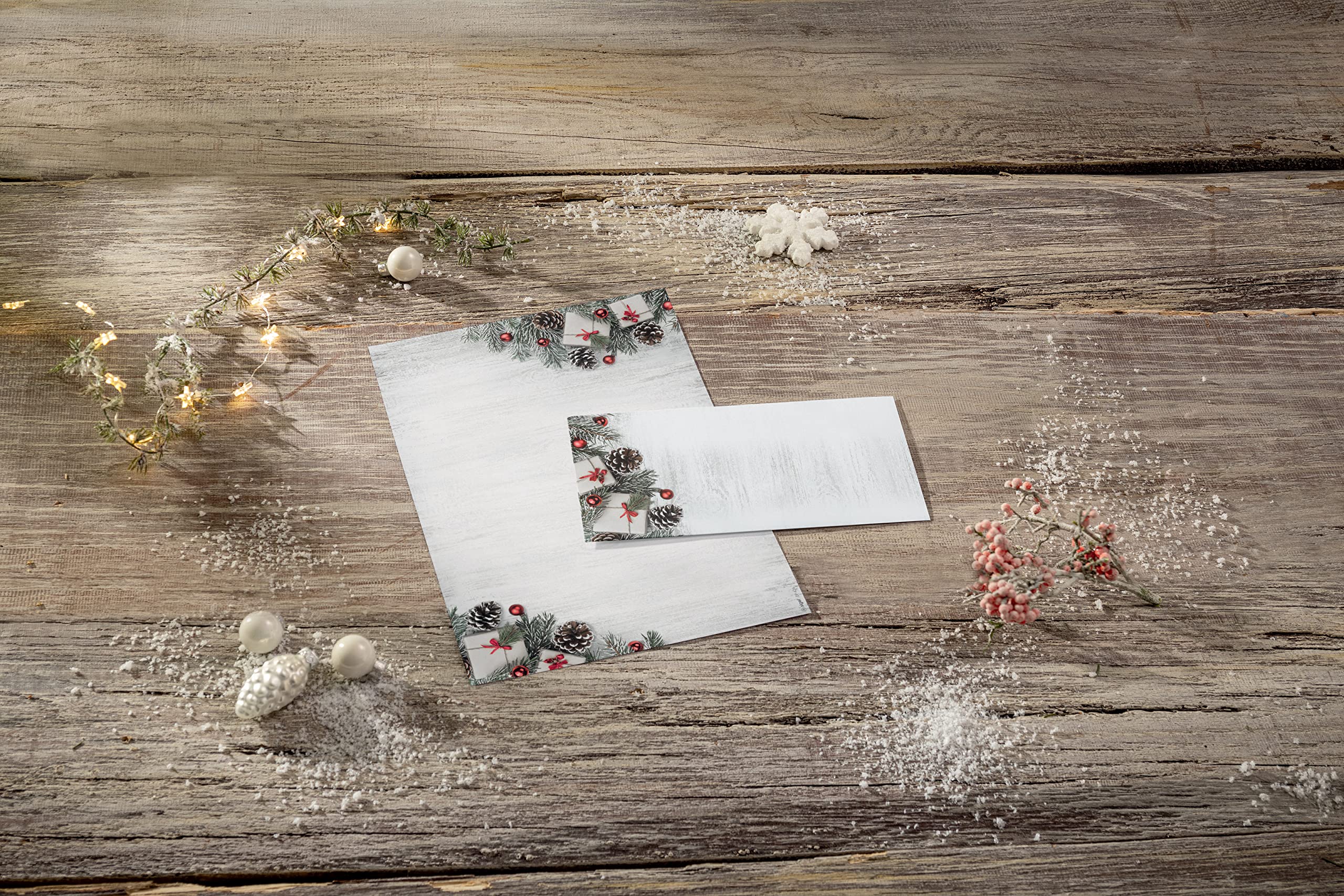 sigel-weihnachtsbriefpapier-scandinavian-christmas-a4-100-blatt image 2