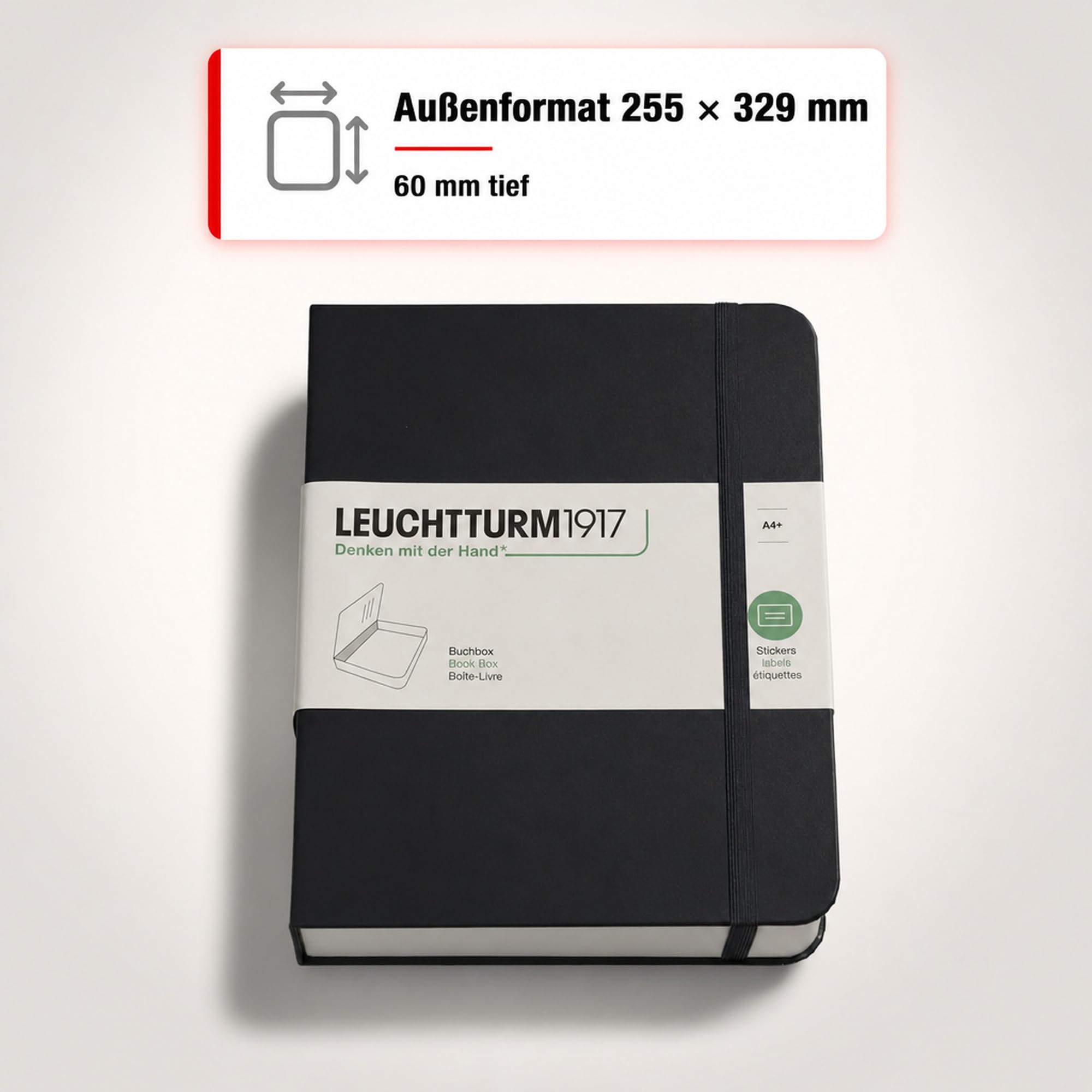 leuchtturm1917-buchbox-a4-schwarz-aufbewahrungsbox-im-notizbuch-look image 4