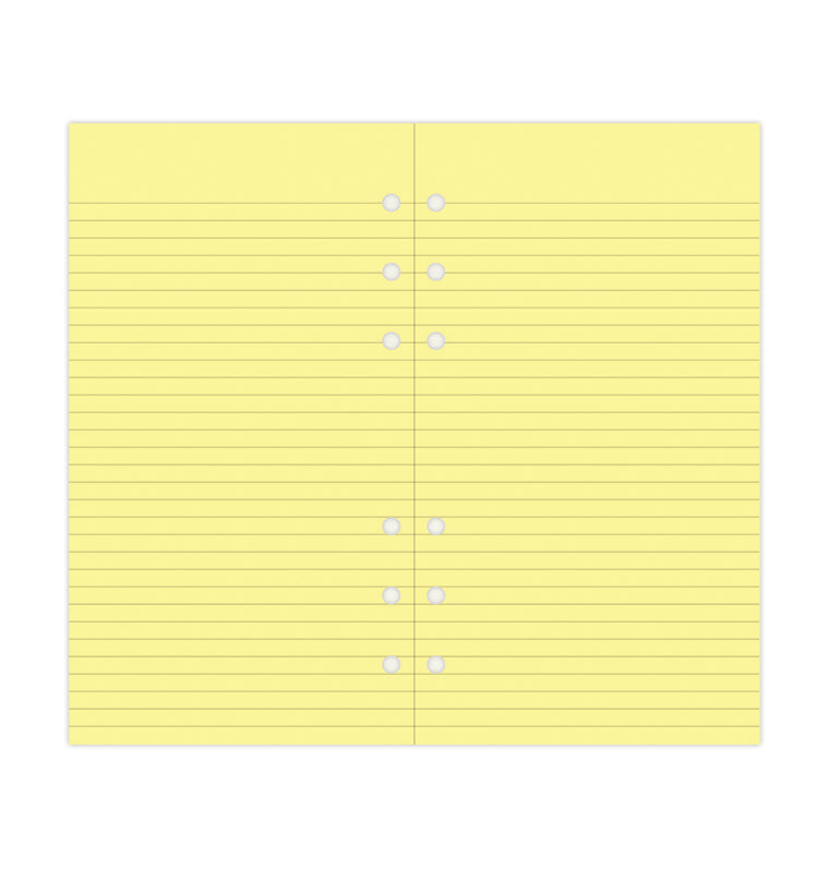 filofax-notizpapier-gelb-liniert-personal-20-blatt image 5