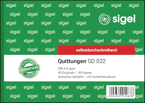 sigel-quittungsblock-a6-quer-selbstdurchschreibend-2x40-blatt-mit-mwst-nachweis image 7