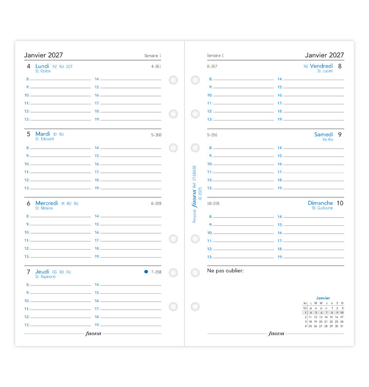 filofax-kalendereinlage-2027-personal-1-woche-2-seiten-franz-sisch image 4