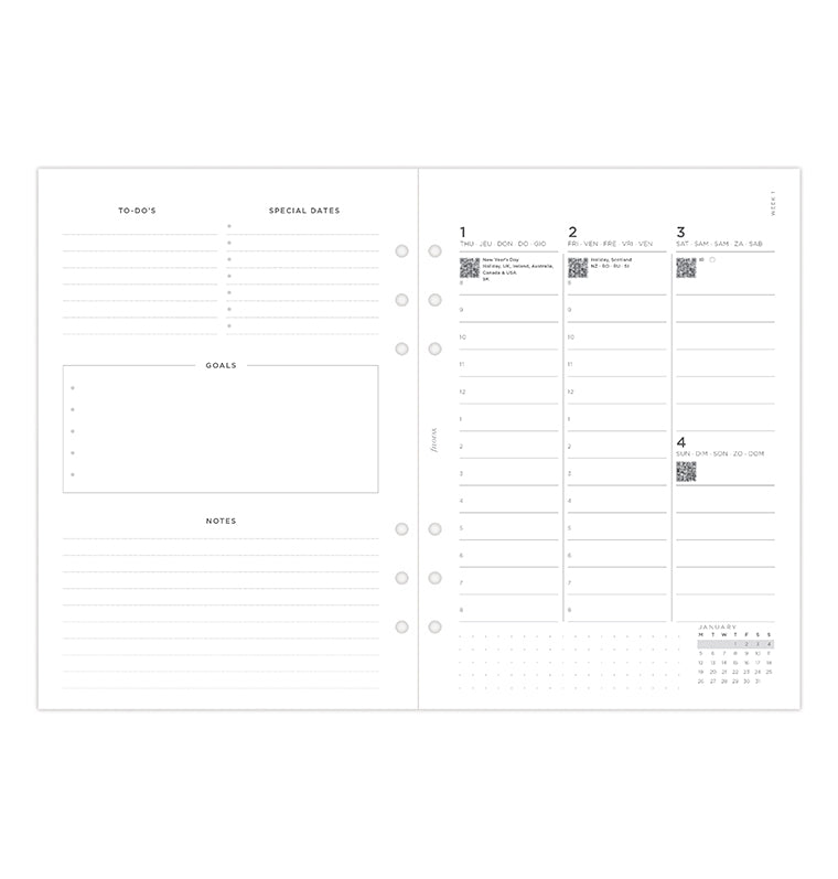 filofax-minimal-kalendereinlage-a5-2026-1-woche-2-seiten-vertikal image 7