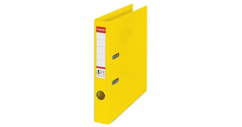 esselte-ordner-vivida-a4-52-mm-gelb-kunststoff-624074 image 1