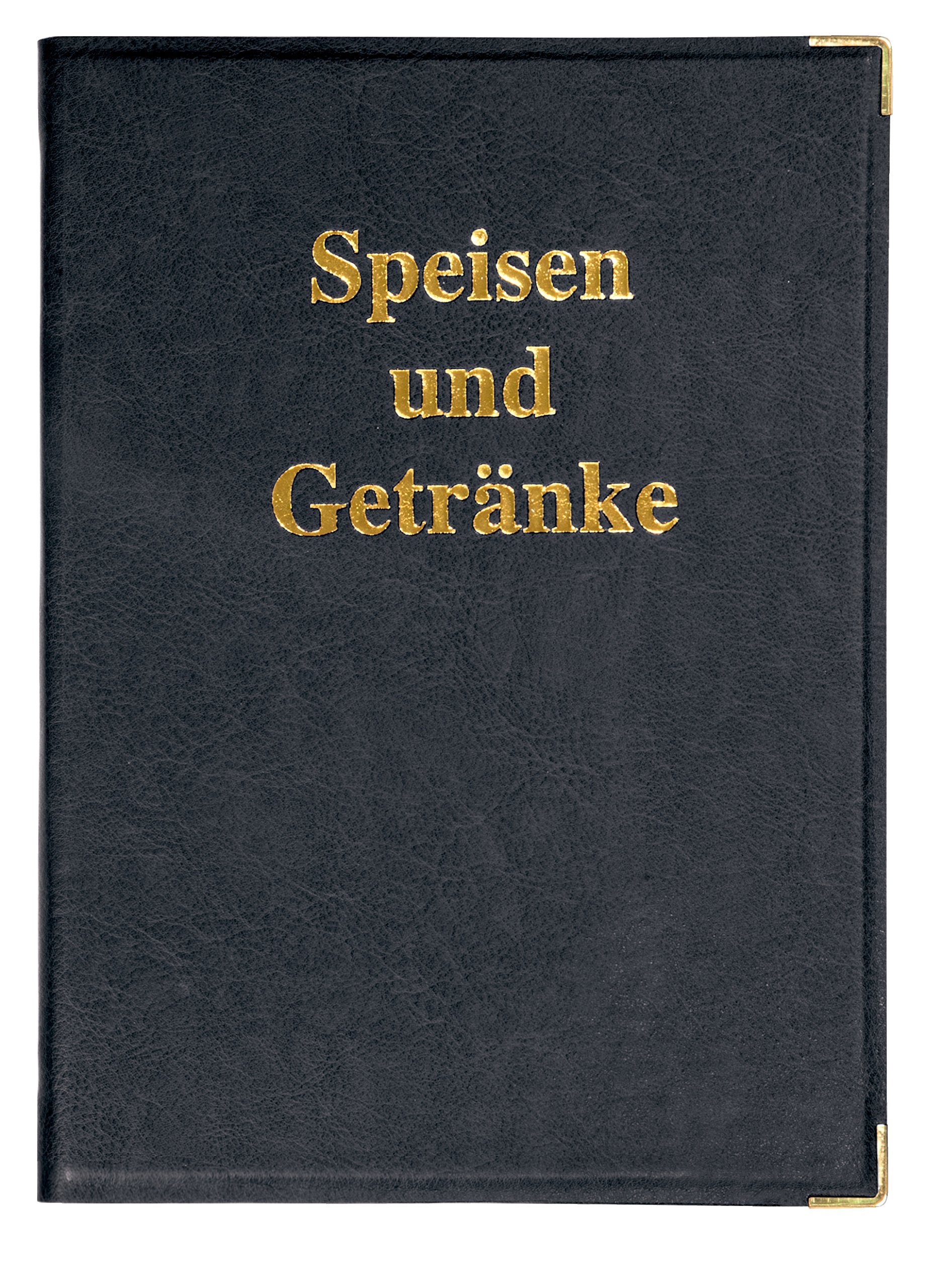 sigel-sm100-5-speisekarten-mappen-a4-mit-gummi-bindung-5er-pack-schwarz-goldpr-g image 2