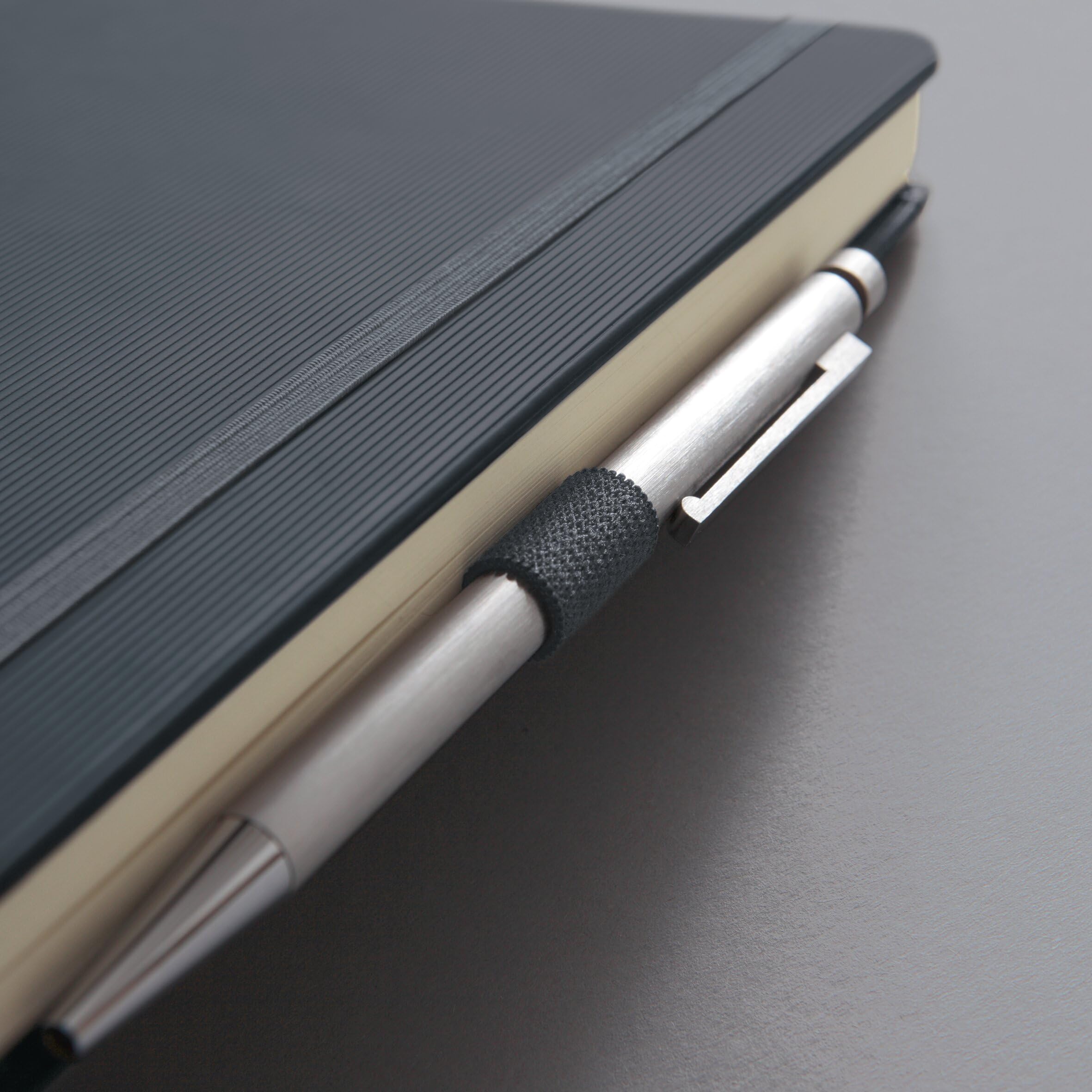 sigel-conceptum-premium-notizbuch-a5-kariert-grau-hardcover image 4