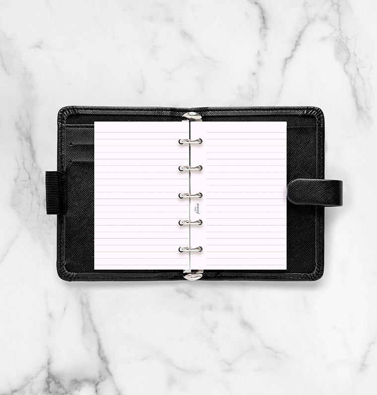 filofax-notizpapier-lavendel-liniert-mini-20-blatt-sale image 3