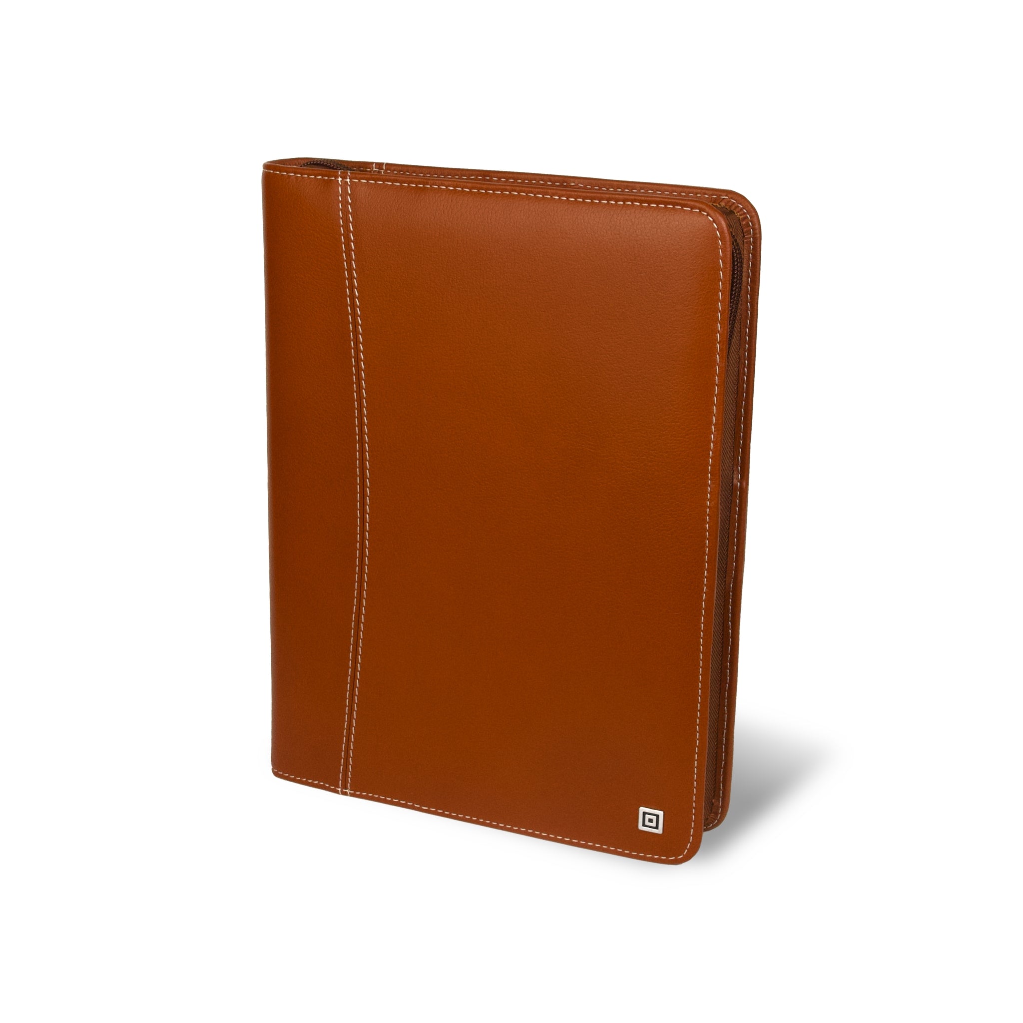 time-system-montana-a5-ringbuch-25-mm-braun-mit-rei-verschluss-italienisches-led image 1