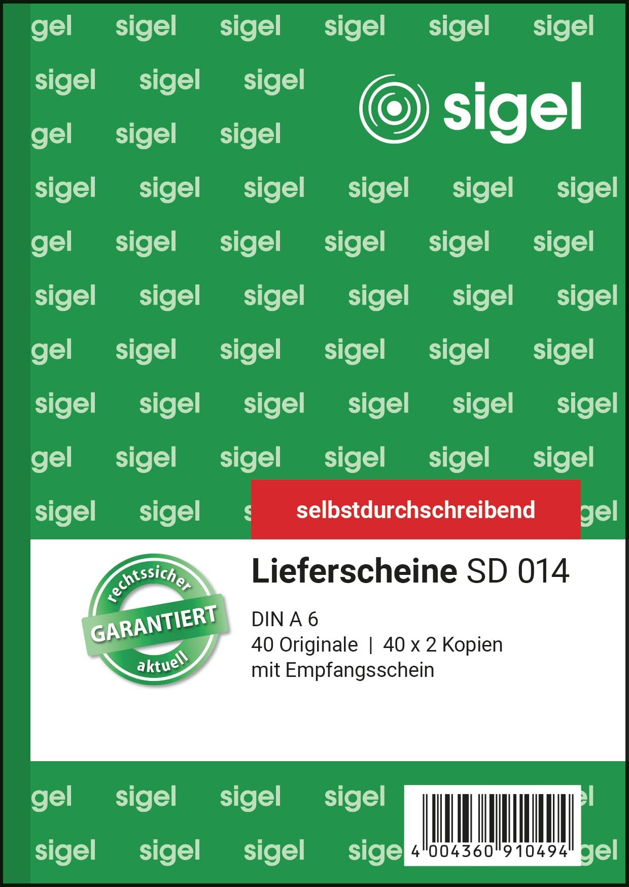 sigel-lieferschein-a6-selbstdurchschreibend-3x40-blatt image 1