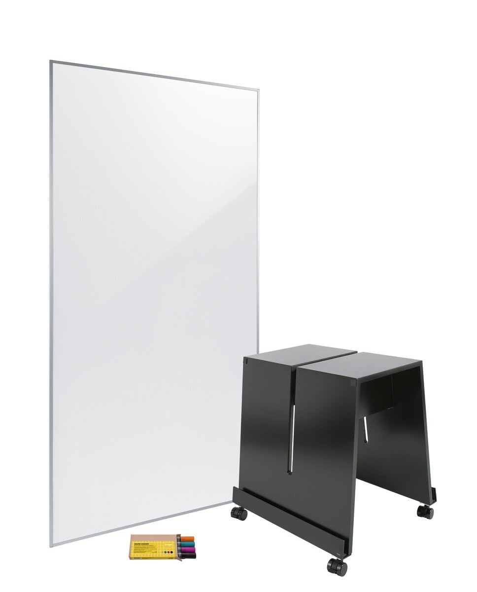 sigel-meet-up-whiteboard-set-90x180-cm-mobil-mit-wandschiene image 6