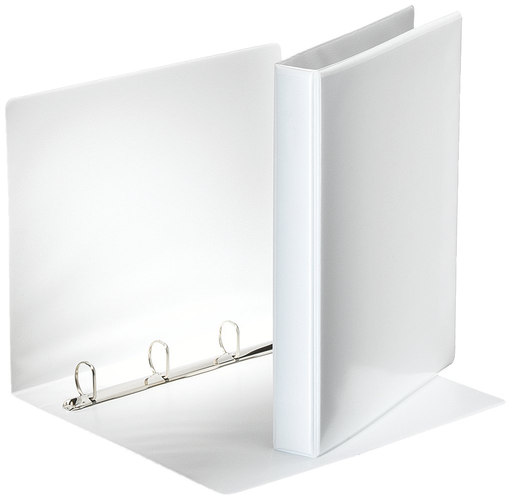 esselte-49702-pr-sentations-ringbuch-a4-pp-4-ringe-25-mm-wei image 1