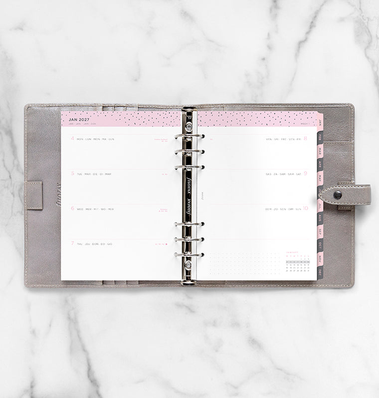 filofax-confetti-kalendereinlage-2027-a5-1-woche-auf-2-seiten-horizontal image 3