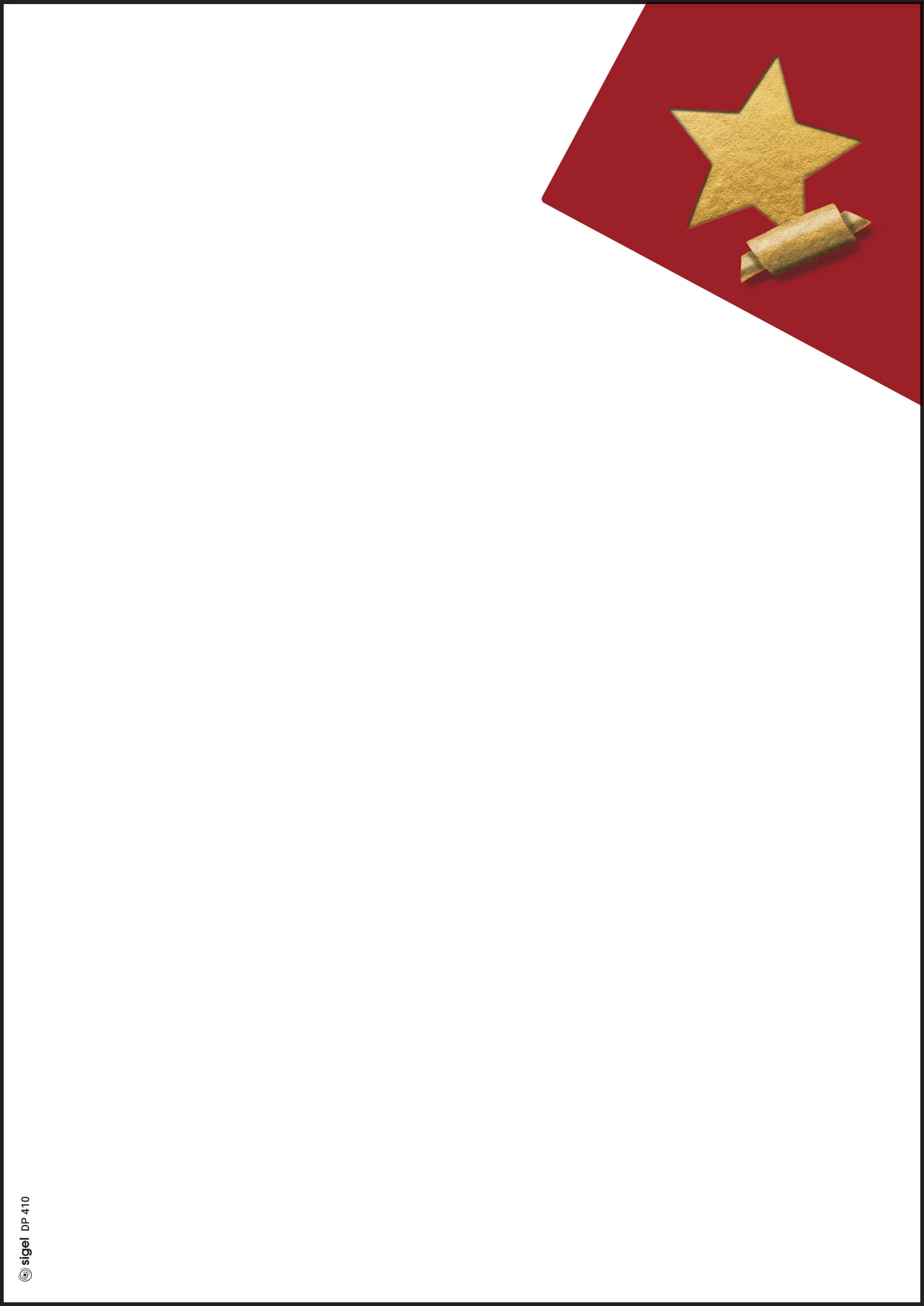 sigel-weihnachtsbriefpapier-cut-out-stil-a4-25-blatt-wei-gold image 6