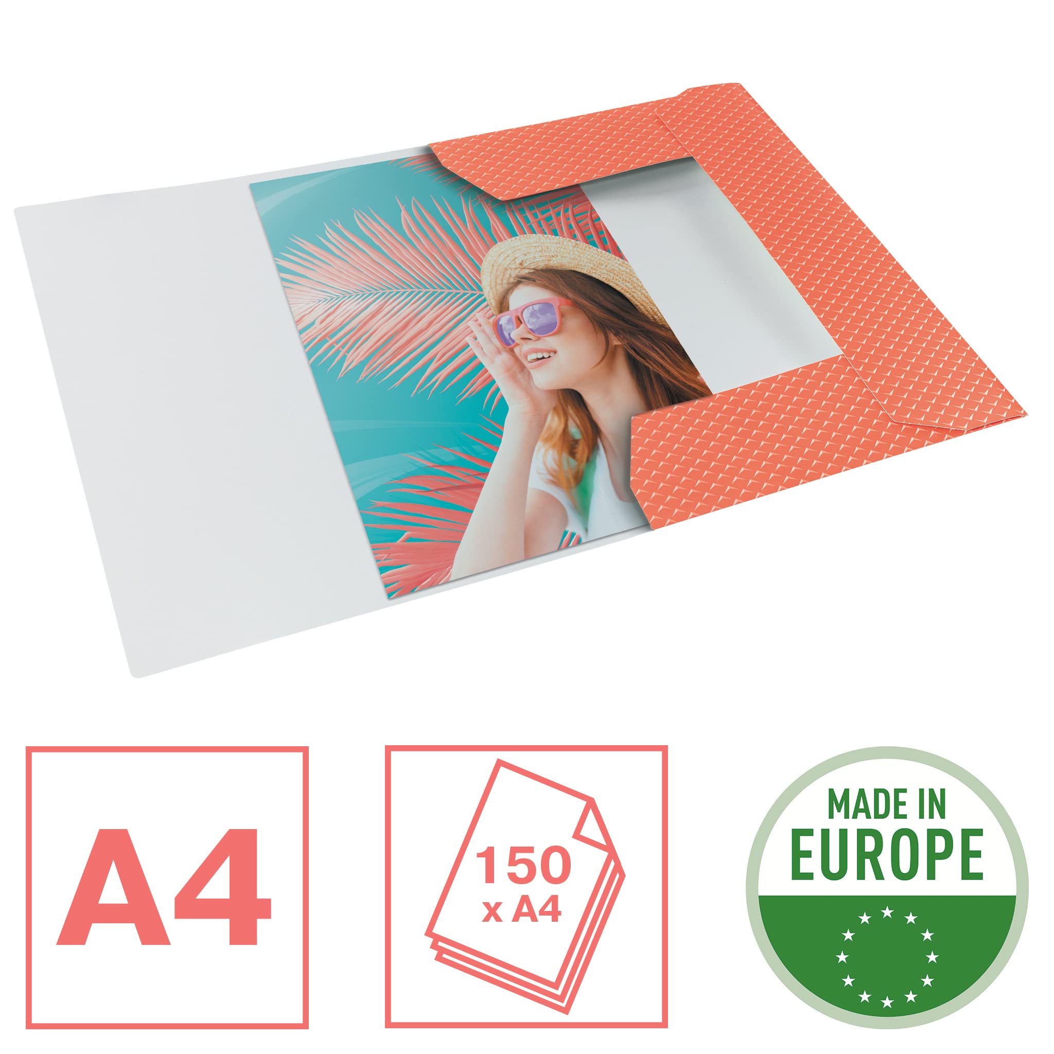 esselte-colour-breeze-a4-3-f-cherordner-karton-koralle-628494 image 2