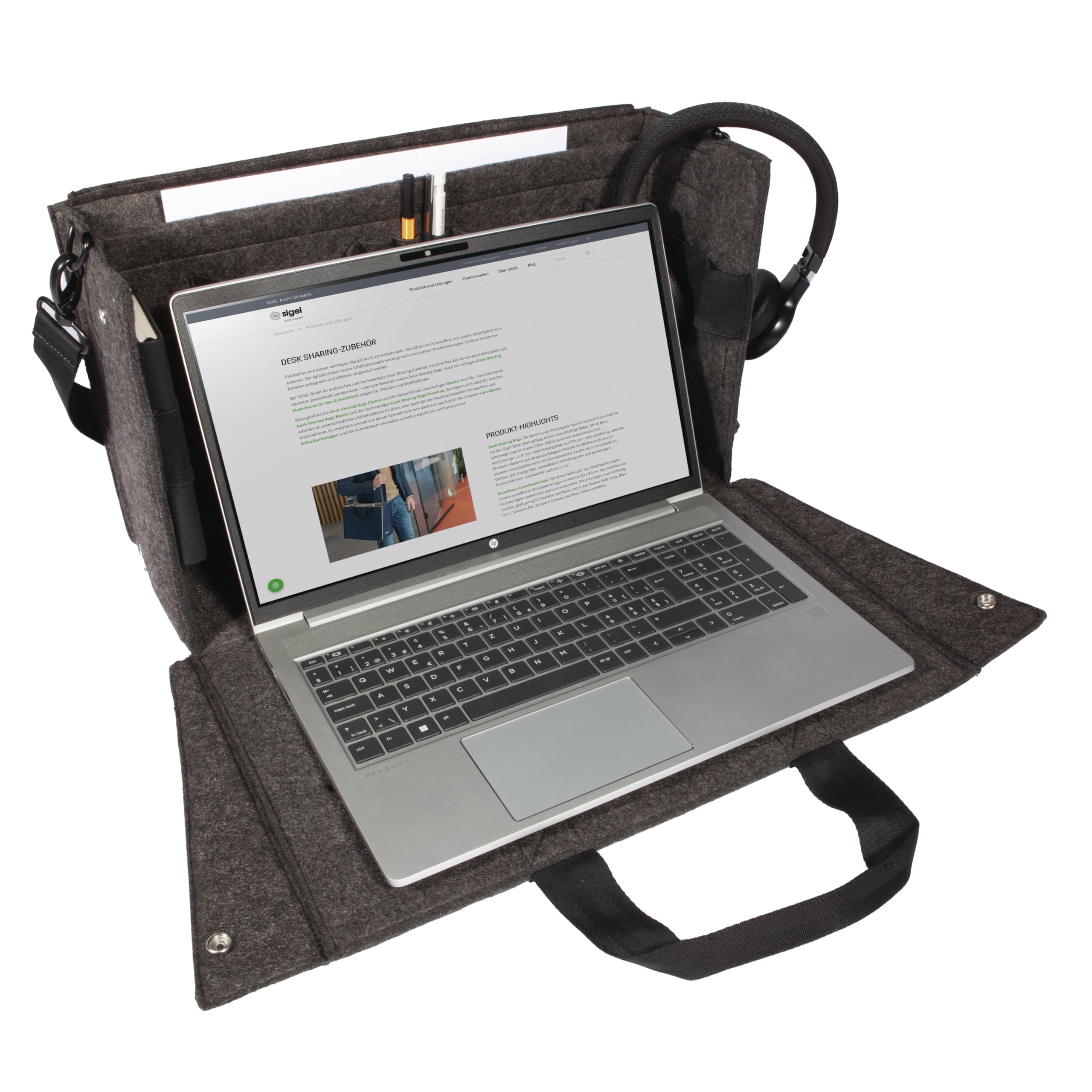 sigel-desk-sharing-bag-2in1-dunkelgrau-laptoptasche-bis-16-zoll image 4