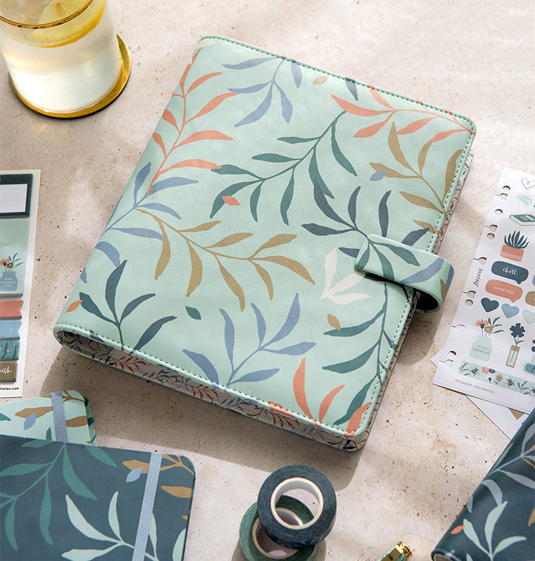 filofax-botanical-a5-organiser-planer-mit-bl-ttermotiv image 5