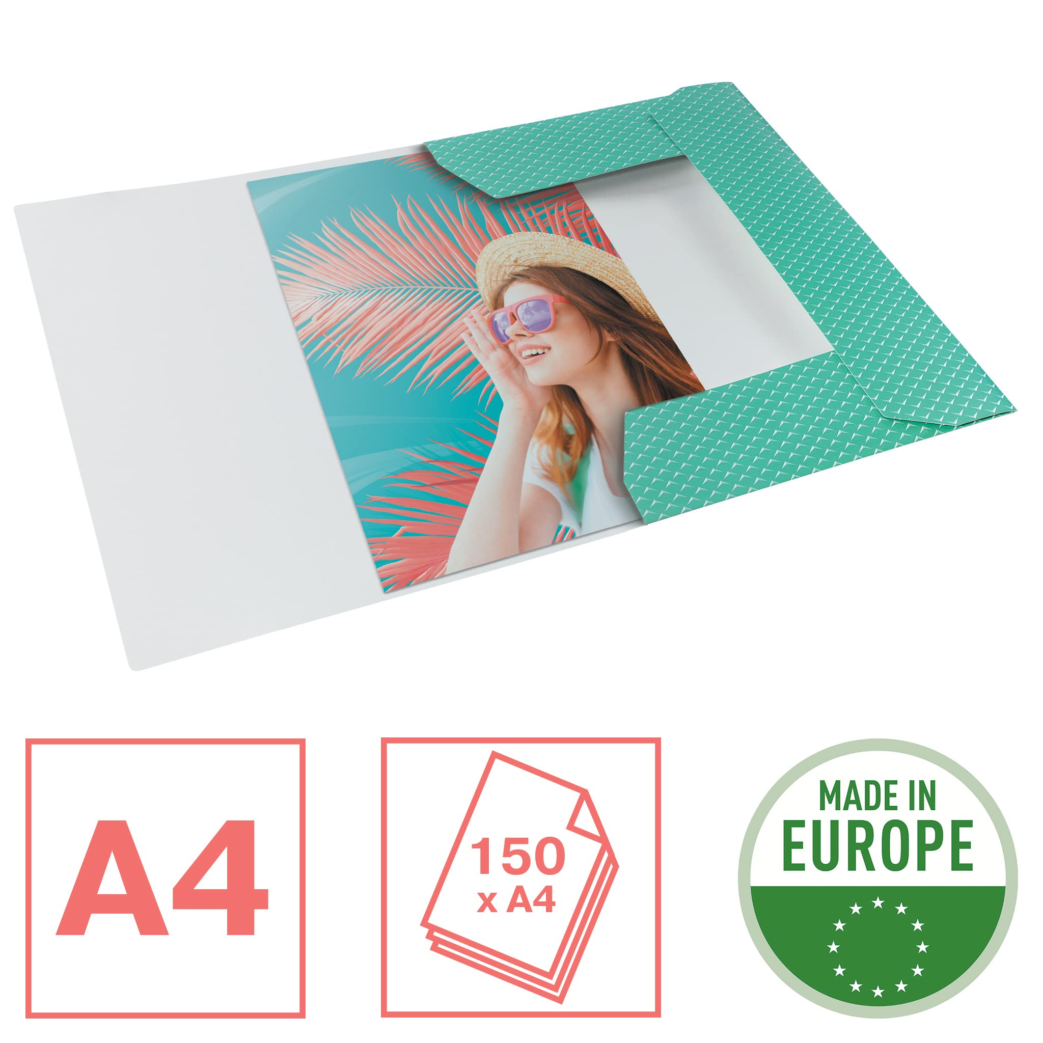 esselte-colour-breeze-a4-3-f-chermappe-mit-gummiband-gr-n image 2