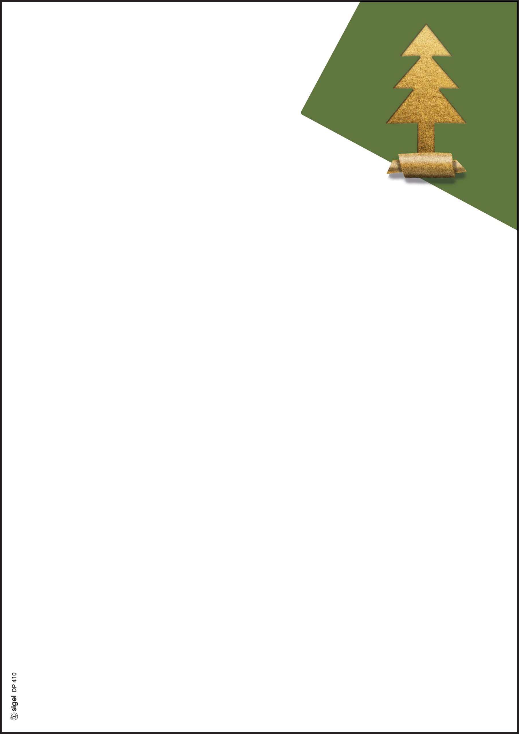 sigel-weihnachtsbriefpapier-cut-out-stil-a4-25-blatt-wei-gold image 5