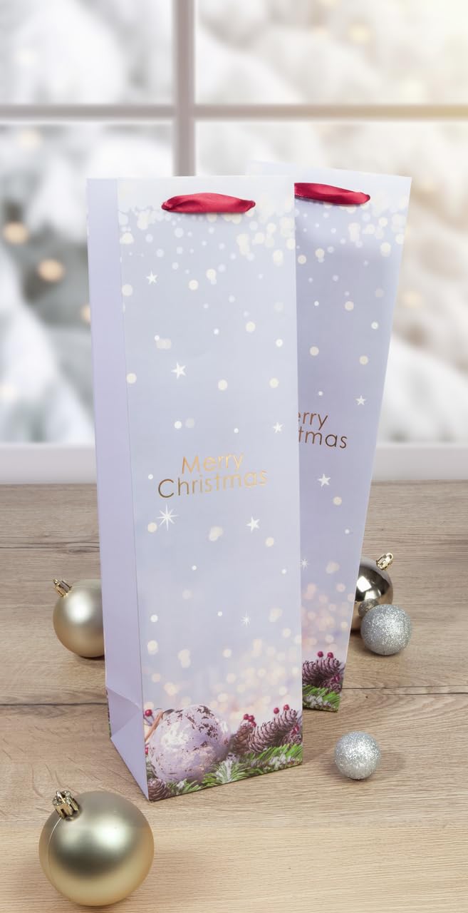 sigel-charming-christmas-flaschen-geschenkt-ten-5er-set-blaugr-n image 2