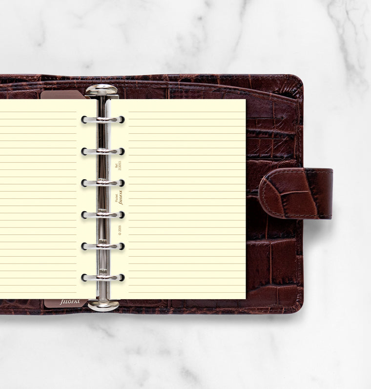 filofax-notizpapier-cotton-cream-liniert-pocket-20-blatt image 2