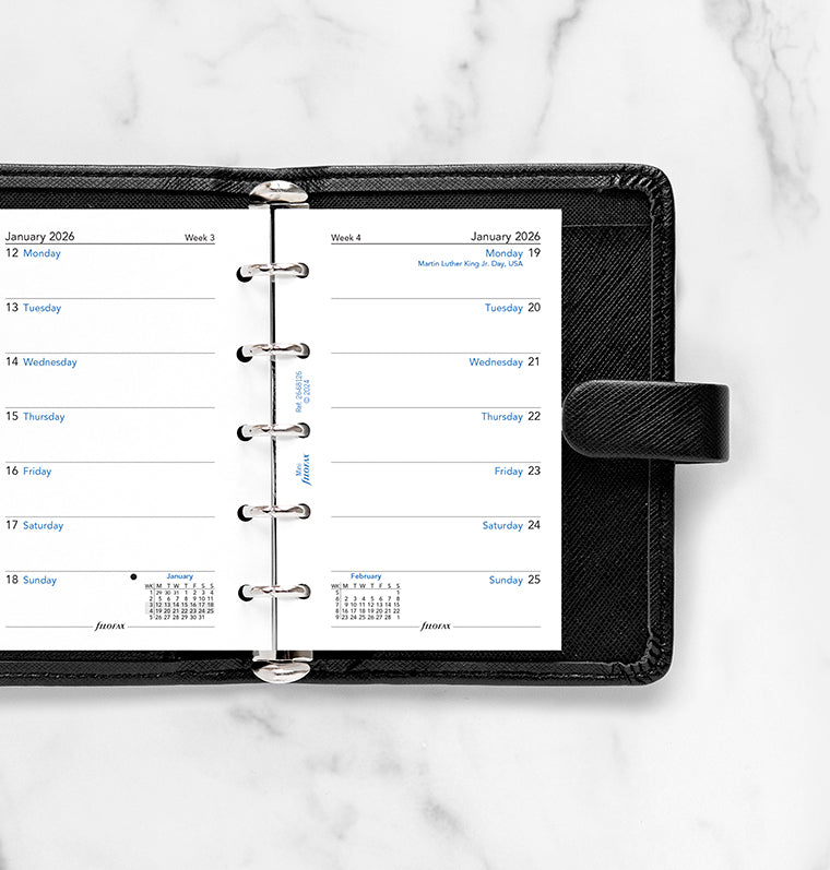 filofax-kalendereinlage-1-woche-auf-1-seite-englisch-mini-2026 image 2