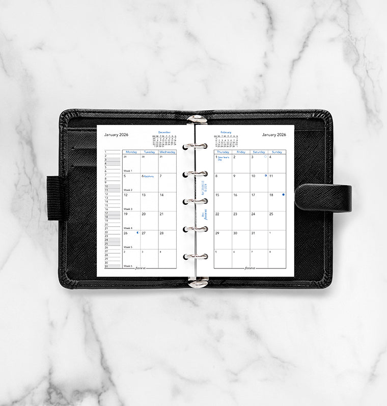 filofax-kalendereinlage-1-monat-2-seiten-englisch-mini-2026 image 3