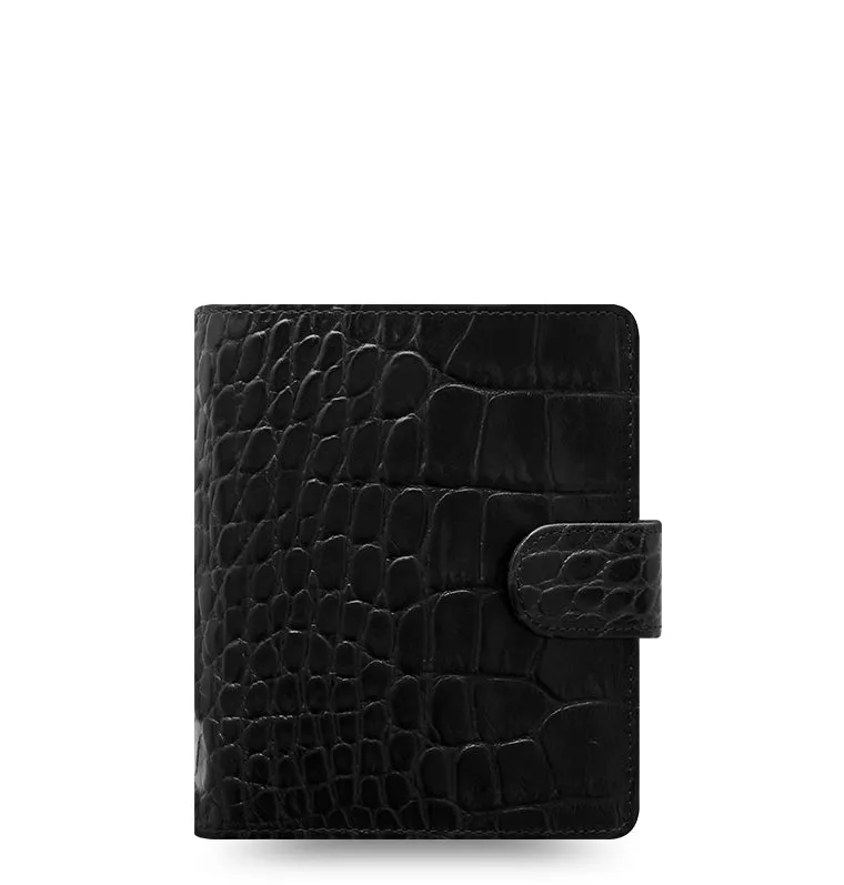 filofax-classic-croc-pocket-organiser-kalbleder image 1