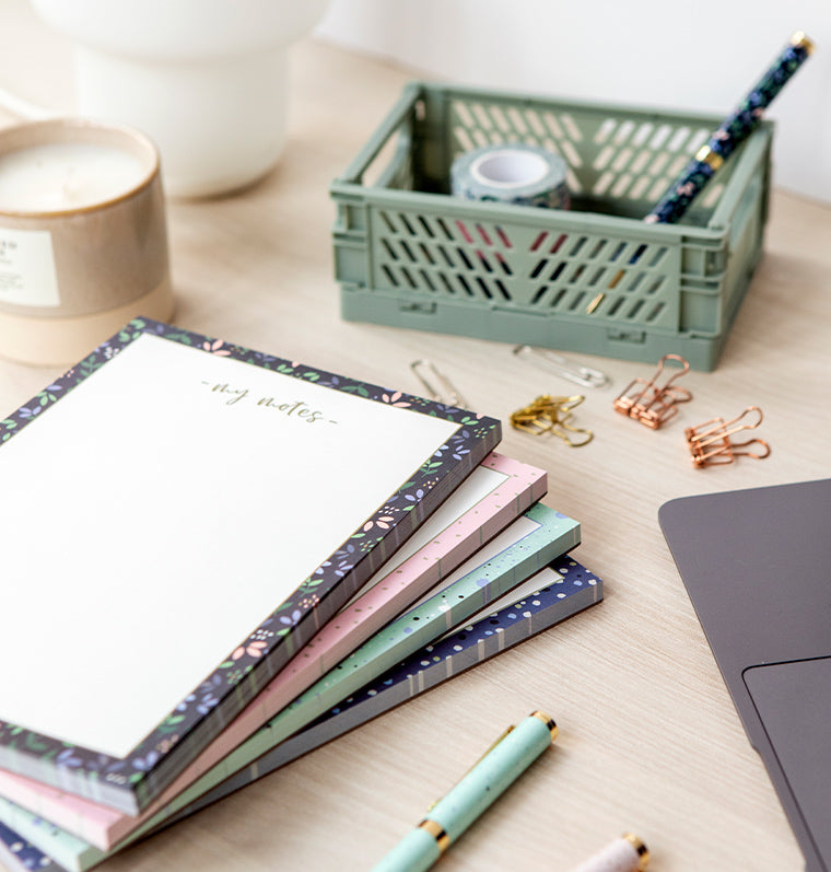 filofax-garden-my-notes-notizblock-a5-mit-blumenmuster image 4