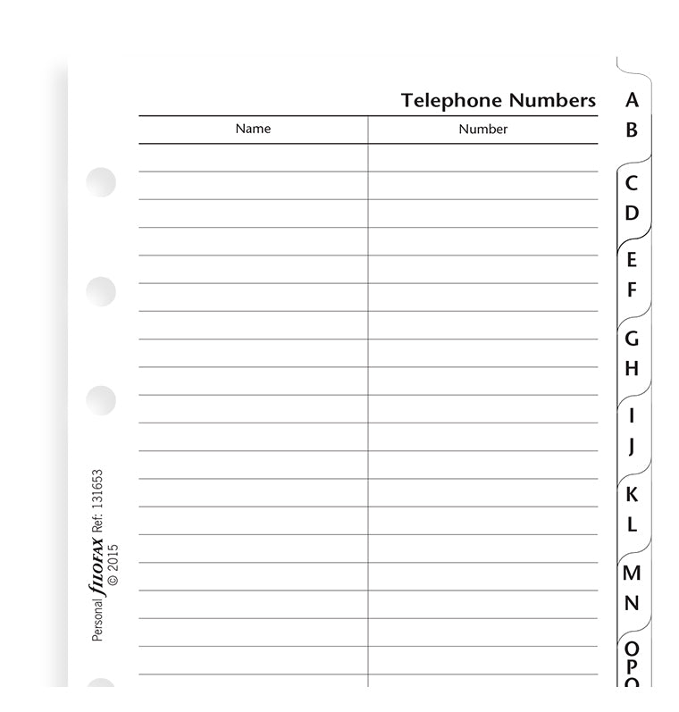 filofax-a-z-register-wei-personal-organiser-einlage image 3