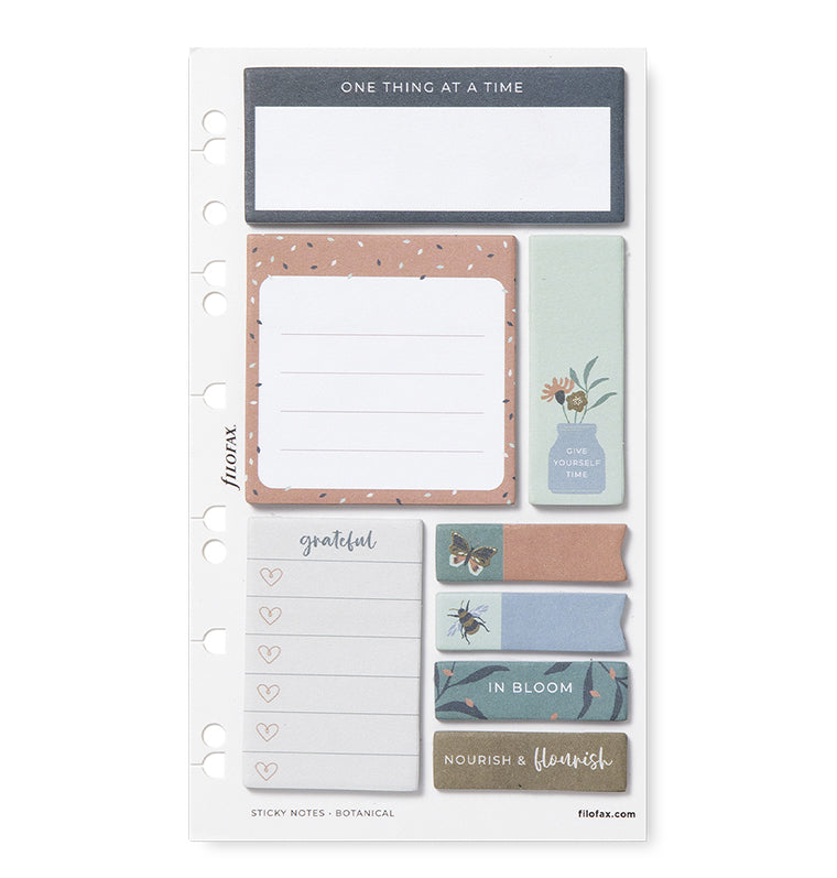 filofax-botanical-haftnotizen-set-wiederverwendbar-f-r-personal-a5-a4 image 1
