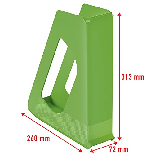 esselte-vivida-stehsammler-a4-stabiler-kunststoff-stehsammler-gr-n image 7