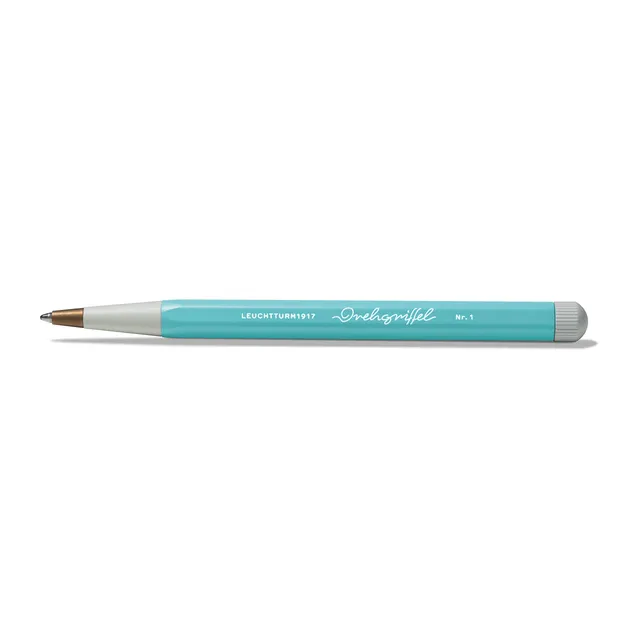 leuchtturm1917-drehgriffel-nr-1-gelstift-aquamarine-dreh-gelstift-schwarz-0-5-mm image 1