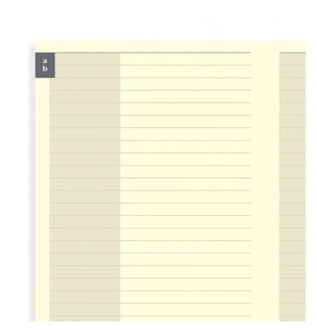 filofax-flex-kontakte-pocket-liniertes-adressbuch-48-seiten image 1