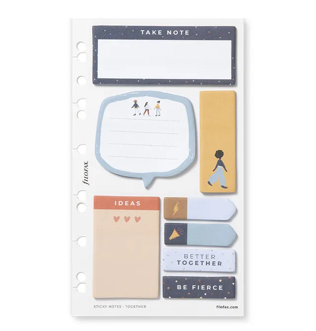 filofax-together-sticky-notes-set-haftnotizen-f-r-personal-und-a5 image 1