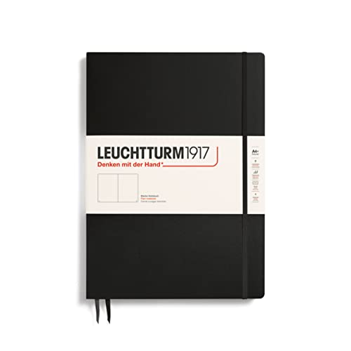 leuchtturm1917-notizbuch-master-slim-a4-hardcover-blanko-schwarz image 8