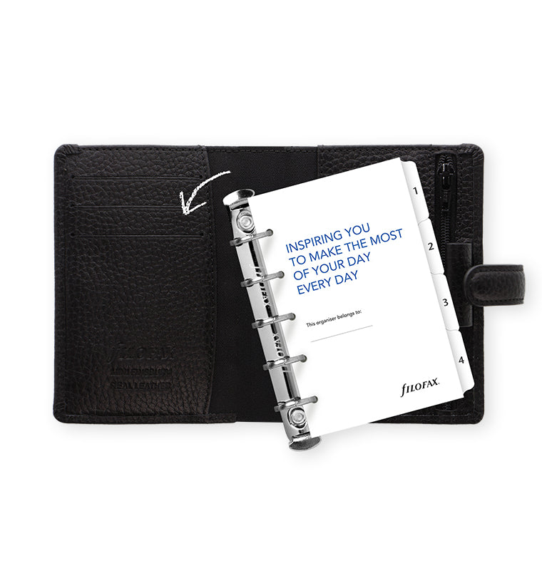 filofax-finsbury-mini-organiser-modular-leder-schwarz image 2