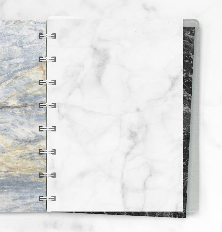 filofax-notebook-einlagen-marble-a5-blanko image 2